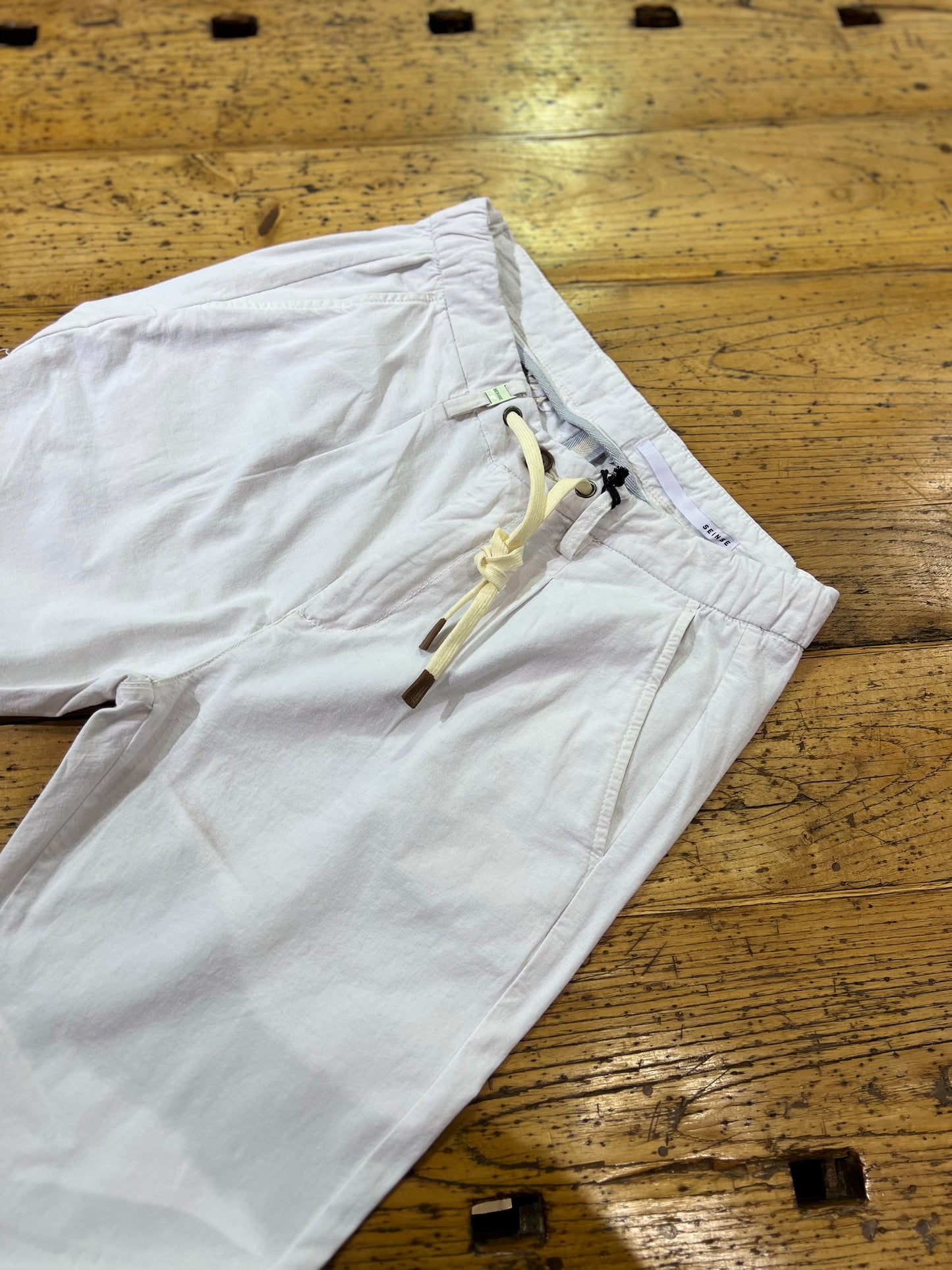 PANTALACCIO LINO BIANCO