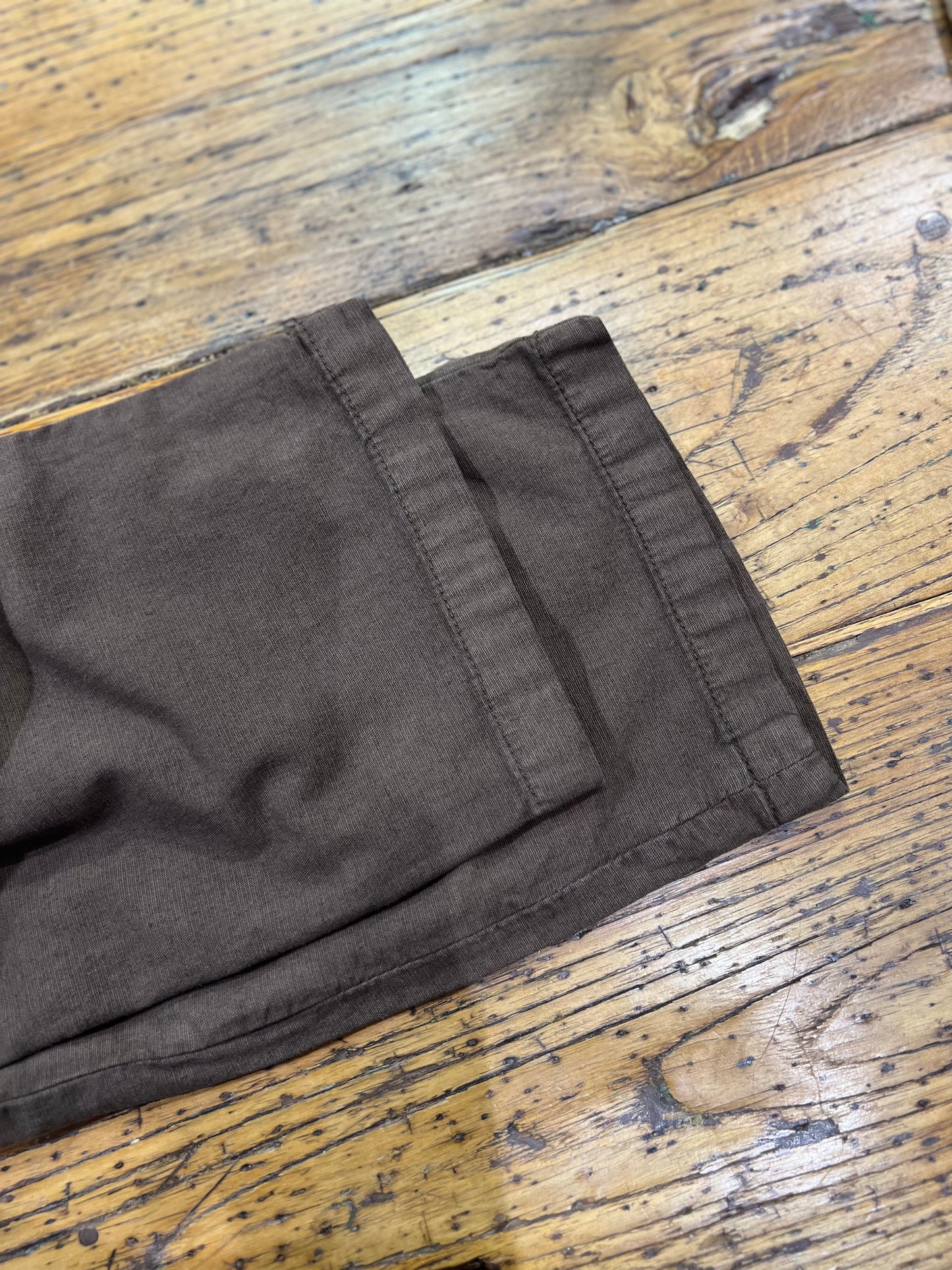 PANTALACCIO LINO MARRONE