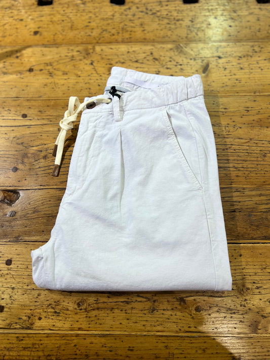 PANTALACCIO LINO BIANCO