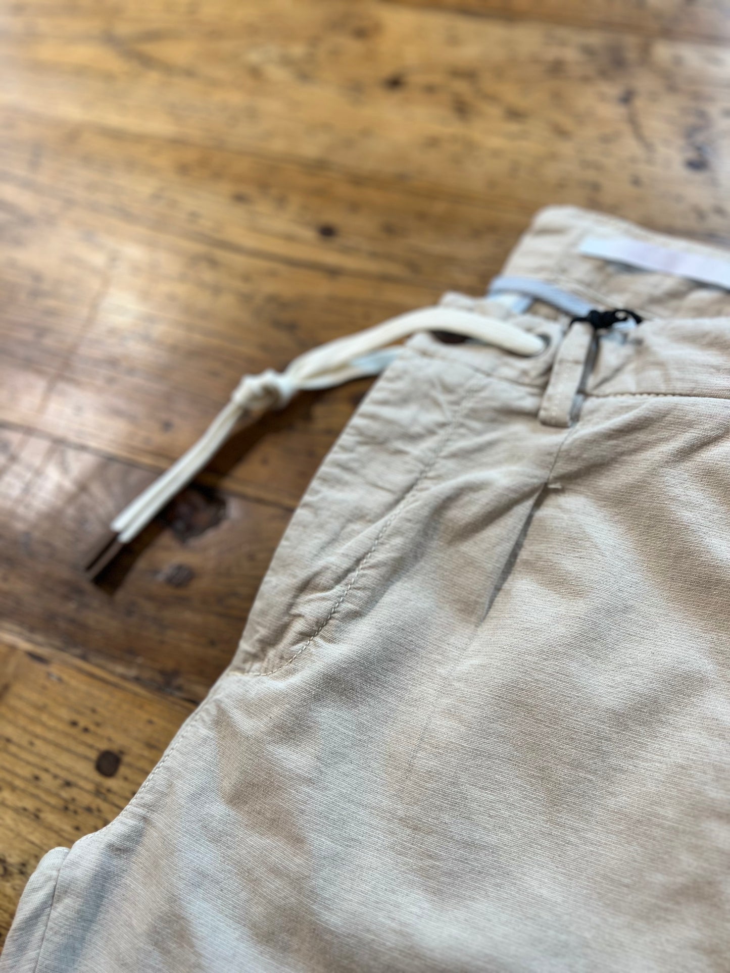 PANTALACCIO LINO BEIGE