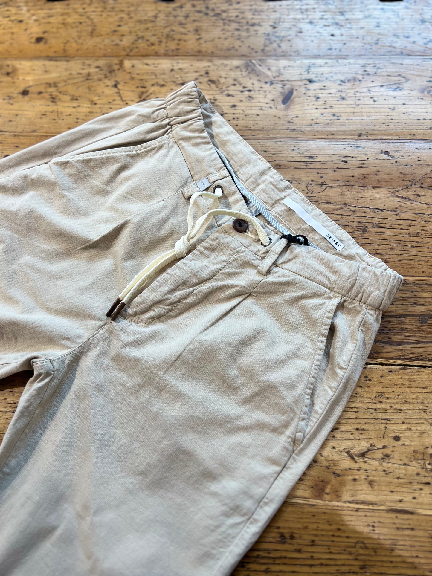 PANTALACCIO LINO BEIGE