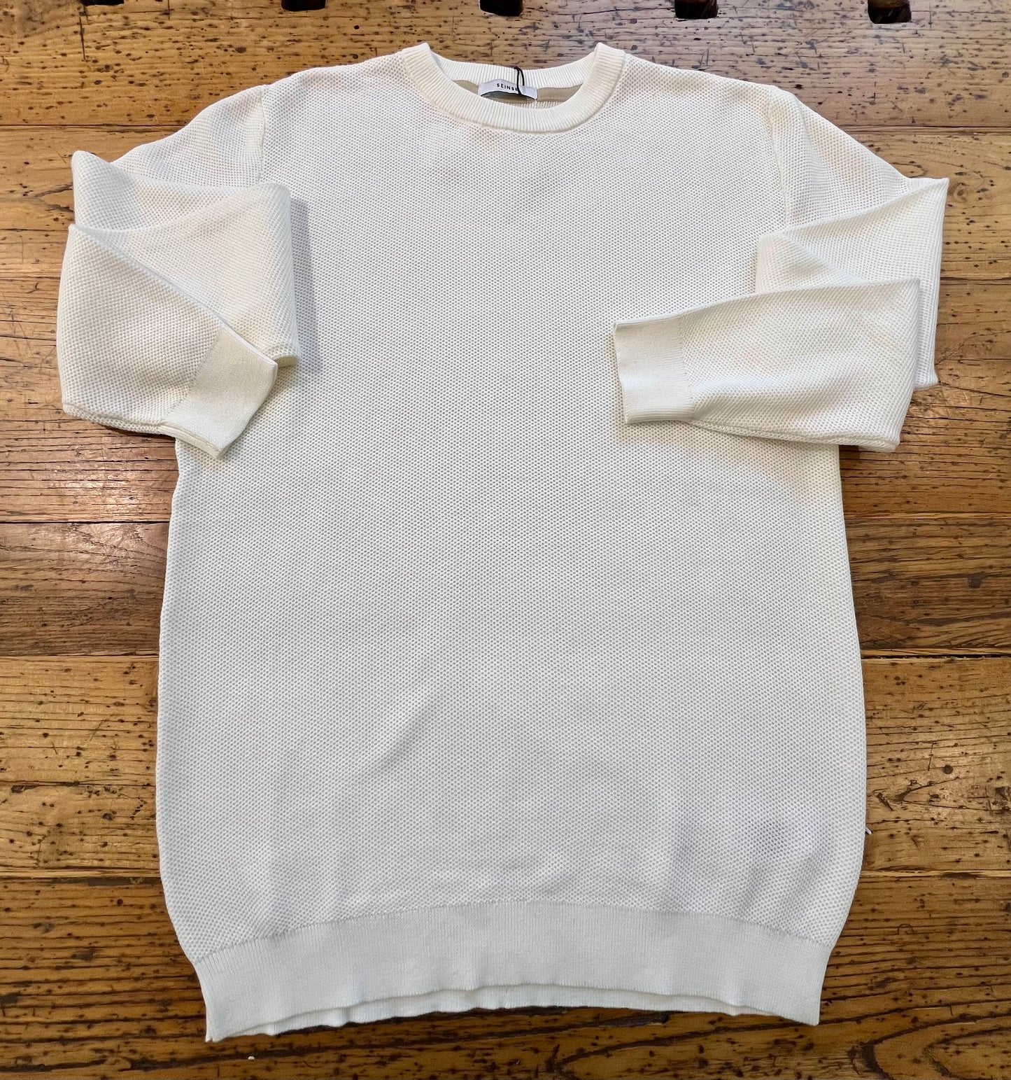 Girocollo Bianco Grana di Riso