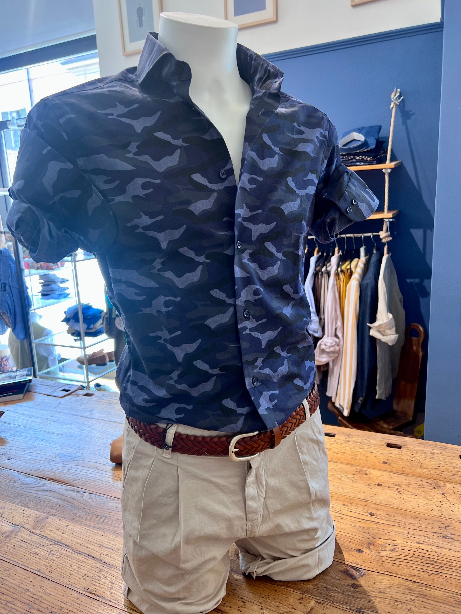 Camicia camouflage discount